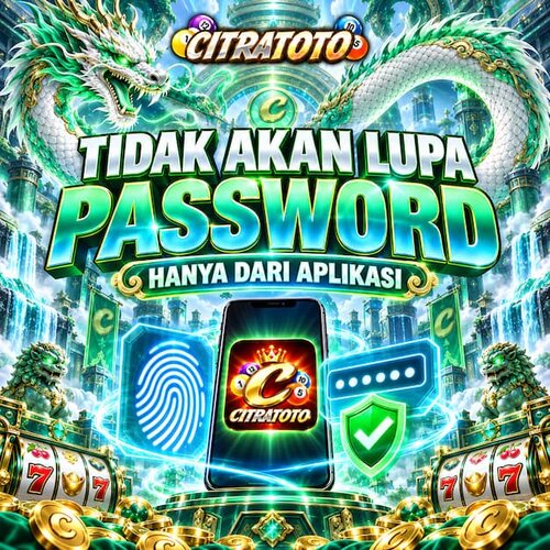 Akses password melalui aplikasi CITRATOTO
